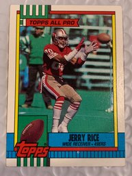 1990 TOPPS #8 JERRY RICE ALL PRO