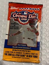 2008 TOPPS OPENING DAY BASEBALL CARDS PACK