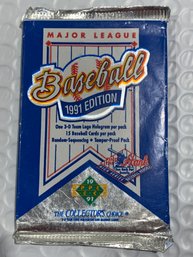 1991 UPPER DECK COLLECTORS CHOICE BASEBALL CARDS PACK