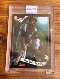 2021 TOPPS PROJECT70 WILLIE MAYS #176