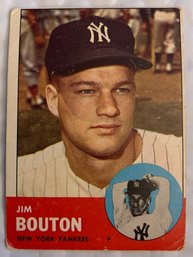 1963 TOPPS JIM BOUTON