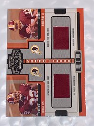 202/250!!  2005 PLAYOFF HONORS ROOKIE QUADS RONNIE BROWN/ CARNELL WILLIAMS CARLOS ROGERS  JASON CAMPBELL