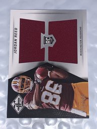 172/199!!  2013 PANINI LIMITED JORDAN REED ROOKIE CARD AUTHENTIC GAME WORN JERSEY