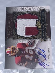 157/199!!  2008 UPPER DECK NFL EQUISITE MALCOM KELLY RPA ROOKIE SIGNATURES PATCH AUTOGRAPHED AUTHENTIC JERSEY