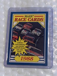 1988 MAXX RACE CARDS SPECIAL OFFER CARD FOR COMPLETE SET OF 1988 MAX RACE CARD SET