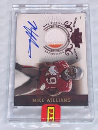583/899!!  2010 PANINI MIKE WILLIAMS PLATES & PATCHES PRIME RPA