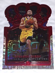 2021-22 PANINI CROWN ROYALE STEPHEN CURRY ASIA RED DIE CUT
