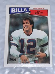 1987 TOPPS JIM KELLY ROOKIE CARD