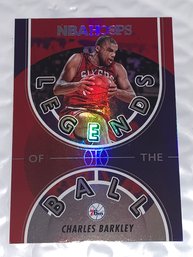 2021-22 PANINI HOOPS CHARLES BARKLEY LEGENDS OF THE BALL