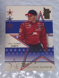 2003 NASCAR PRESS PASS VIP DALE EARNHARDT JR ALL STARS 2003