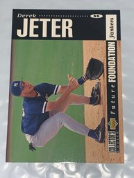 1994 UPPER DECK COLLECTORS CHOICE DEREK JETER FUTURE FOUNDATIONS ROOKIE CARD