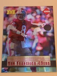 RARE SP /500 STEVE YOUNG 1996 COLLECTOR'S EDGE QUANTUM MOTION GOLD STAMP SP