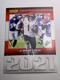1/1269!! 2021 PANINI INSTANT SP #Y05 JAMARR CHASE ROOKIE CARD
