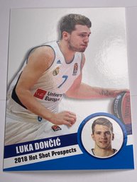 2018 HOT SHOT PROSPECTS LUKA DONCIC ROOKIE CARD