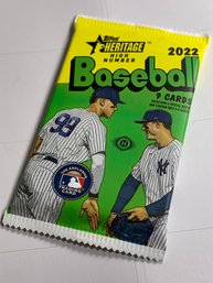2022 TOPPS HERITAGE HIGH NUMBER MLB CARDS PACK