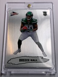 2022 PANINI ZENITH PACIFIC BREECE HALL ROOKIE CARD SILVER PRIZM SP
