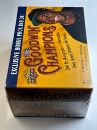 FACTORY SEALED 2021 UPPER DECK GOODWIN CHAMPIONS BLASTER EXCLUSIVE BOX
