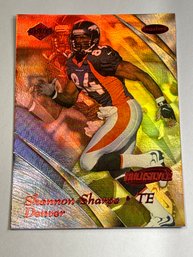 LIMITED EDITION 1999 COLLECTORS EDGE SHANNON SHARPE #67 RED FOIL HOLOSILVER MASTERS 61/3500
