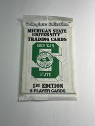 1ST EDITION COLLEGIATE COLLECTION MICHIGAN STATE UNIVERSITY CARDS PACK