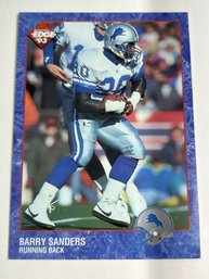 MINT LIMITED FIRST EDITION 1993 COLLECTORS EDGE BARRY SANDERS PROTOTYPE S#006687