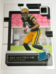 2022 PANINI CLEARLY DONRUSS #69 CHRISTIAN WATSON RATED ROOKIE CARD