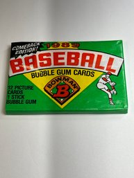 1989 BOWMAN BASEBALL CARDS PACK
