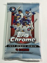 2022 TOPPS CHROME UPDATE SERIES MLB CARDS PACK