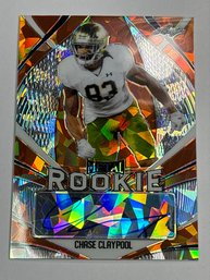 EXTREMELY RARE 3/3!! 2020 LEAF METAL ROOKIE ORANGE CRACKED ICE AUTOGRAPHED ROOKIE CARD