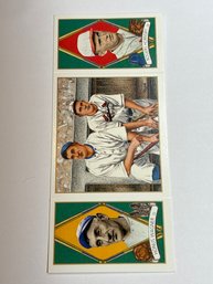 1993 UPPER DECK COOPERSTOWN COLLECTION BAT ROGERS HORNSBY & HONUS WAGNER #139