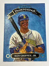 1992 LEAF DONRUSS DIAMOND KINGS KEN GRIFFEY JR DK-1