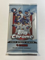 2022 TOPPS CHROME UPDATE SERIES MLB CARDS PACK