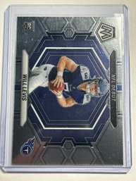 2023 PANINI MOSAIC ND-4 WILL LEVIS NFL DEBUT ROOKIE CARD