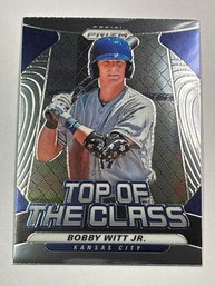 2020 PANINI PRIZM TOC-2 TOP OF THE CLASS BOBBY WITT JR SILVER PRIZM SP ROOKIE CARD