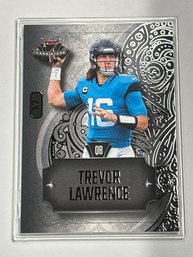 AUTHENTIC 1/1!! 2023 WILD CARD 7 CARD STUDS TREVOR LAWRENCE CHROME SSP ONE OF ONE
