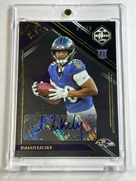 85/99!! 2022 PANINI LIMITED #238 ISIAH LIKELY LIMITED SP AUTOGRAPHED ROOKIE CARD