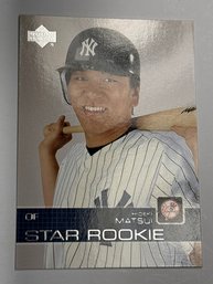 2003 UPPER DECK STAR ROOKIE #501 HIDEKI MATSUI ROOKIE CARD