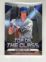 2020 PANINI PRIZM #TOC-2 BOBBY WITT JR SP TOP OF THE CLASS SILVER PRIZM ROOKIE CARD