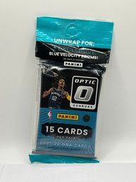 2021-22 PANINI DONRUSS OPTIC NBA JUMBO 15 CARD PACK