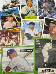 2021 TOPPS 70 MICKEY MANTLE SP LOT -SOME ARE NUMBERED/99
