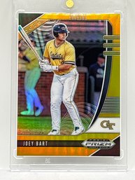 VERY RARE 7/10!! 2020 PANINI PRIZM DRAFT PICKS PDP80 JOEY BART SSP COLOR MATCH PRIZM ROOKIE CARD