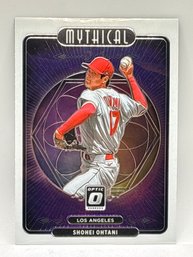 2021 PANINI DONRUSS OPTIC #M25 SHOHEI OHTANI MYTHICAL INSERT