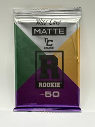 2023 WC MATTE CHASE SP ROOKIE PACK GUARANTEED /50 OR LESS