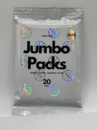 FACTORY SEALED MULTI-SPORT JUMBO PACKS - MIXED SPORTS FROM THE 1950s - PRESENT DAY 20 CARD REPACK