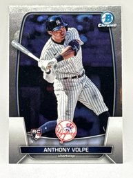 2023 BOWMAN CHROME #11 ANTHONY VOLPE ROOKIE CARD