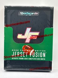 FACTORY SEALED 2022 SPORTS CARDS JERSEY FUSION FOOTBALL EDITION AUTHENTIC GAME/PLAYER USED SWATCH