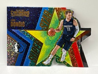 2020-21 PANINI CONTENDERS #1 LUKA DONCIC SUPERSTAR DIE-CUT SP