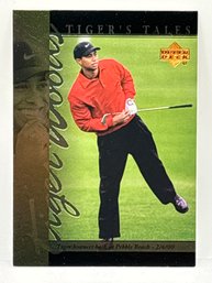 2001 UPPER DECK TIGERS TALES TT22 TIGER WOODS ROOKIE CARD