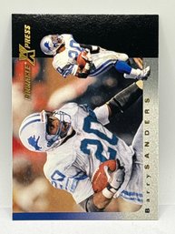 1997 PINNACLE EXPRESS #11 BARRY SANDERS