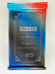 GUARANTEED 25 OR LESS!! HOBBY BOX EXCLUSIVE 2024 WILD CARD MATTE PREMIUM ROOKIE & PROSPECT EDITION BASEBALL