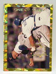 RARE 1990S NOLAN RYAN FIGHTS ROBIN VENTURA TRIVIA CARD